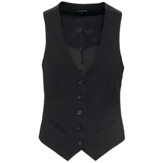 Kariban Damesgilet in Black, voorkant