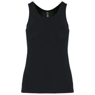 Kariban Angelina - Dames Racerback in Black, voorkant