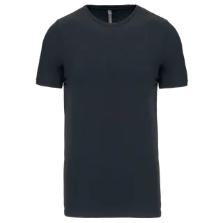 Kariban T-shirt ronde hals korte mouwen in Navy, voorkant