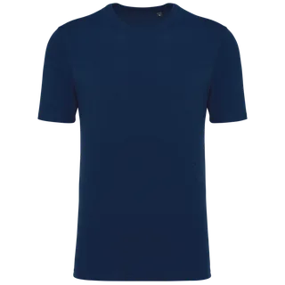 Kariban T-shirt ronde hals uniseks in Navy, voorkant