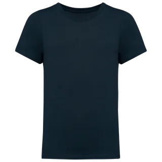 Kariban Kinder T-shirt ronde hals in Navy, voorkant