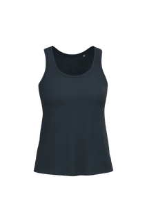 Kariban Dames Tanktop Bio150 IC in Navy, voorkant