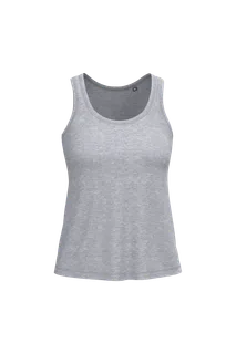 Kariban Dames Tanktop Bio150 IC in Oxford Grey, voorkant