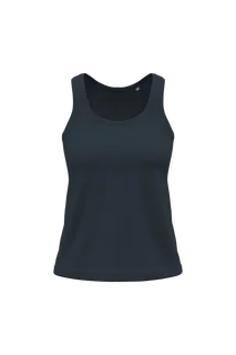 Kariban Ladies' Bio150 tank top in Navy, voorkant