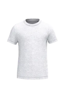 Kariban Kinder T-shirt Bio150 IC in Ash Heather, voorkant
