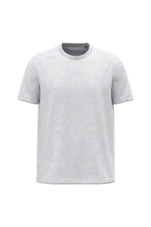 Kariban Heren T-shirt Bio150 in Ash Heather, voorkant