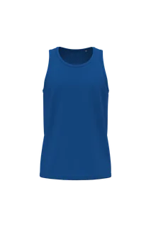 Kariban Heren tanktop Bio150 in Royal Blue, voorkant