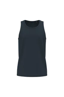 Kariban Heren tanktop Bio150 in Navy, voorkant
