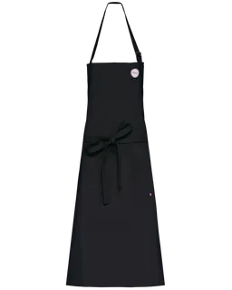 Kariban Apron "Origine France Garantie" in Black, voorkant
