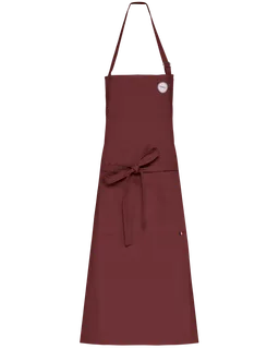 Kariban Apron "Origine France Garantie" in Wine, voorkant