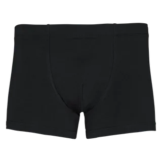 Kariban Men's organic boxer shorts in Black, voorkant