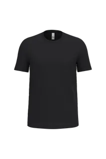 iDeal Basic Brand iDeal170 uniseks T-shirt in Ideal Black, voorkant
