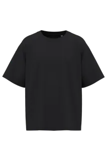 iDeal Basic Brand Unisex oversized t-shirt in Ideal Black, voorkant