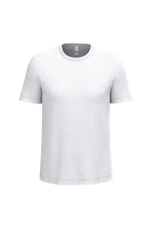iDeal Basic Brand iDeal190 heren T-shirt in Ideal Ash Heather, voorkant