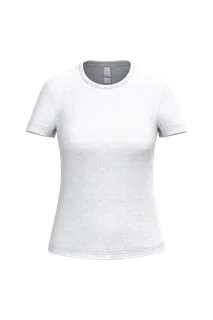 iDeal Basic Brand iDeal190 dames T-shirt in Ideal Ash Heather, voorkant