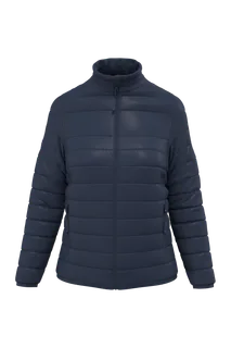 iDeal Basic Brand Ladies' padded jacket in Navy, voorkant