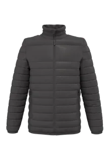 iDeal Basic Brand Men's padded jacket in Dark Grey, voorkant