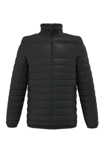iDeal Basic Brand Men's padded jacket in Black, voorkant