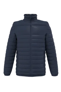 iDeal Basic Brand Men's padded jacket in Navy, voorkant