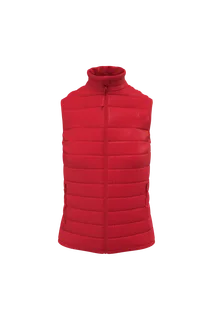 iDeal Basic Brand Gewatteerde dames bodywarmer in Ideal Red, voorkant