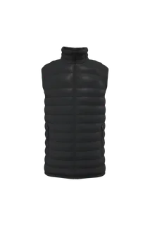 iDeal Basic Brand Men's padded bodywarmer in Black, voorkant