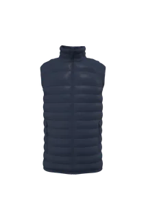 iDeal Basic Brand Men's padded bodywarmer in Navy, voorkant