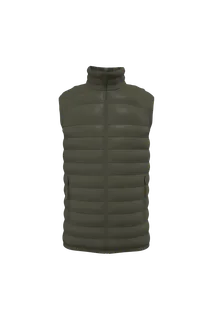 iDeal Basic Brand Men's padded bodywarmer in Ideal Urban Khaki, voorkant