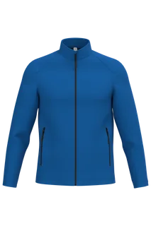 iDeal Basic Brand Heren softshelljas 2-laags in Ideal Royal Blue, voorkant