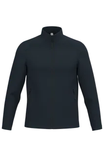 iDeal Basic Brand Heren softshelljas 2-laags in Ideal Navy, voorkant