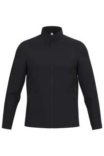 iDeal Basic Brand Heren softshelljas 2-laags in Ideal Black, voorkant