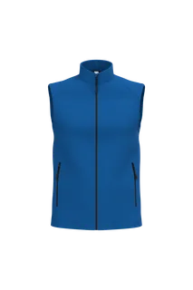 iDeal Basic Brand 2-laagse uniseks softshell bodywarmer in Ideal Royal Blue, voorkant