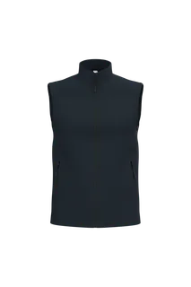 iDeal Basic Brand 2-laagse uniseks softshell bodywarmer in Ideal Navy, voorkant