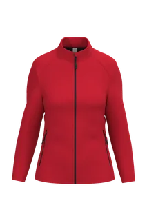 iDeal Basic Brand Ladies' basic softshell jacket in Ideal Red, voorkant