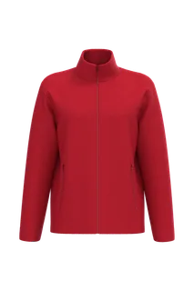 iDeal Basic Brand Uniseks fleecevest in Ideal Red, voorkant