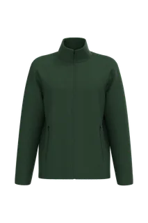 iDeal Basic Brand Uniseks fleecevest in Ideal Forest Green, voorkant