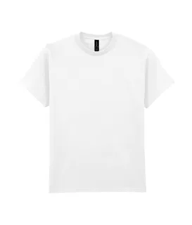 Gildan Ultra Cotton T-shirt in White, voorkant