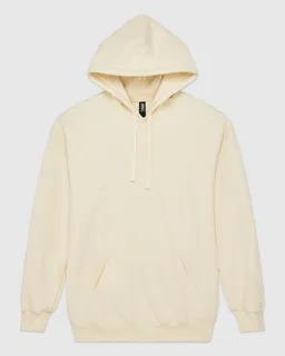 Gildan Hammer Hammer hoodie adult in Off White, voorkant