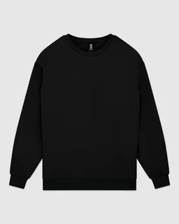 Gildan Hammer Hammer sweater met ronde hals in Pitch Black, voorkant