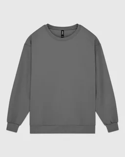 Gildan Hammer Hammer sweater met ronde hals in Gravel, voorkant