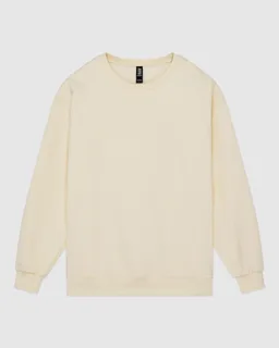 Gildan Hammer Hammer sweater met ronde hals in Off White, voorkant