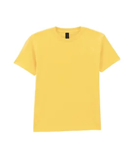 Gildan Softstyle Midweight kids’ t-shirt in Daisy, voorkant