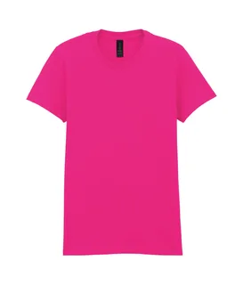 Gildan Softstyle Midweight ladies’ t-shirt in Heliconia, voorkant