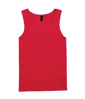 Gildan Softstyle Adult Tank Top in Red, voorkant