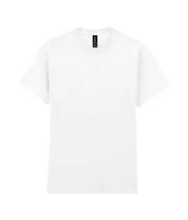 Gildan Heavy Cotton T-shirt in White, voorkant