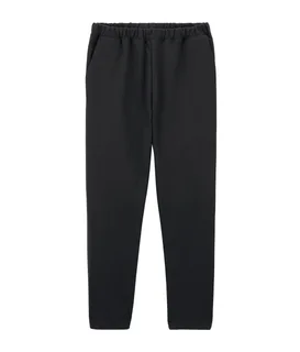 Gildan Midweight softstyle tracksuit bottoms in Black, voorkant