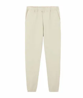 Gildan Midweight softstyle tracksuit bottoms in Off White, voorkant