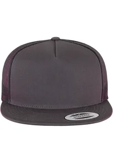 Flexfit Classic Trucker cap in CHARCOAL, voorkant