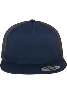 Flexfit Classic Trucker cap in NAVY, voorkant