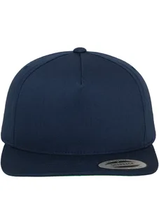 Flexfit Classic snapbackpet 5 panelen in NAVY, voorkant