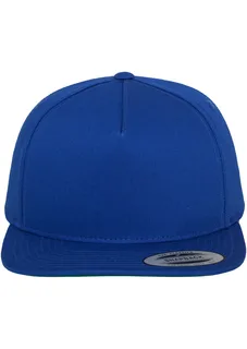 Flexfit Classic snapbackpet 5 panelen in ROYAL, voorkant